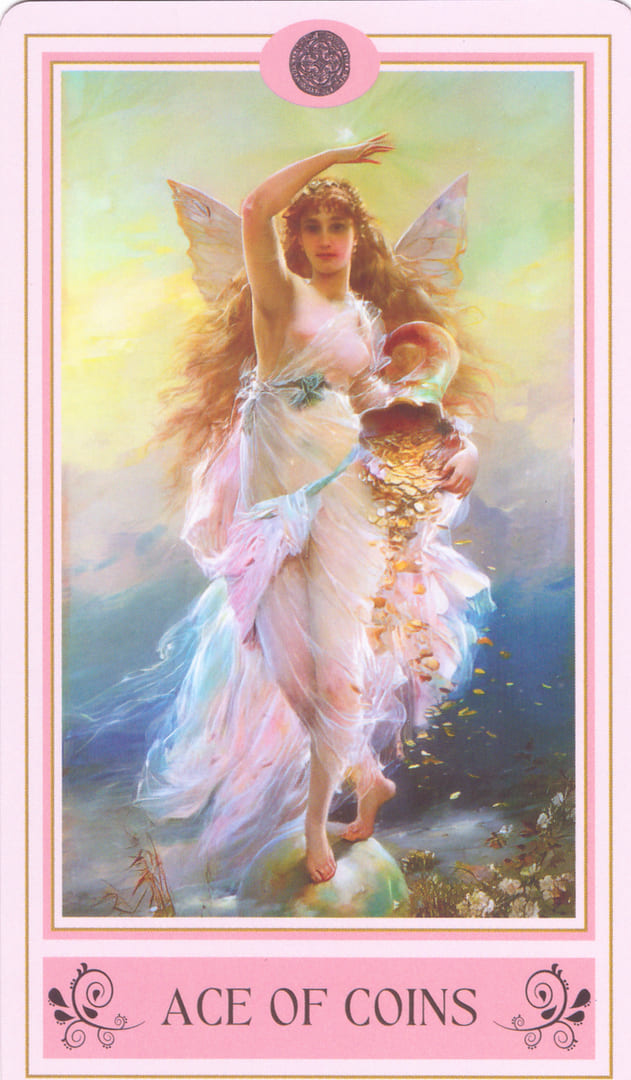 Туз пентаклей — Tarot of Aphrodite