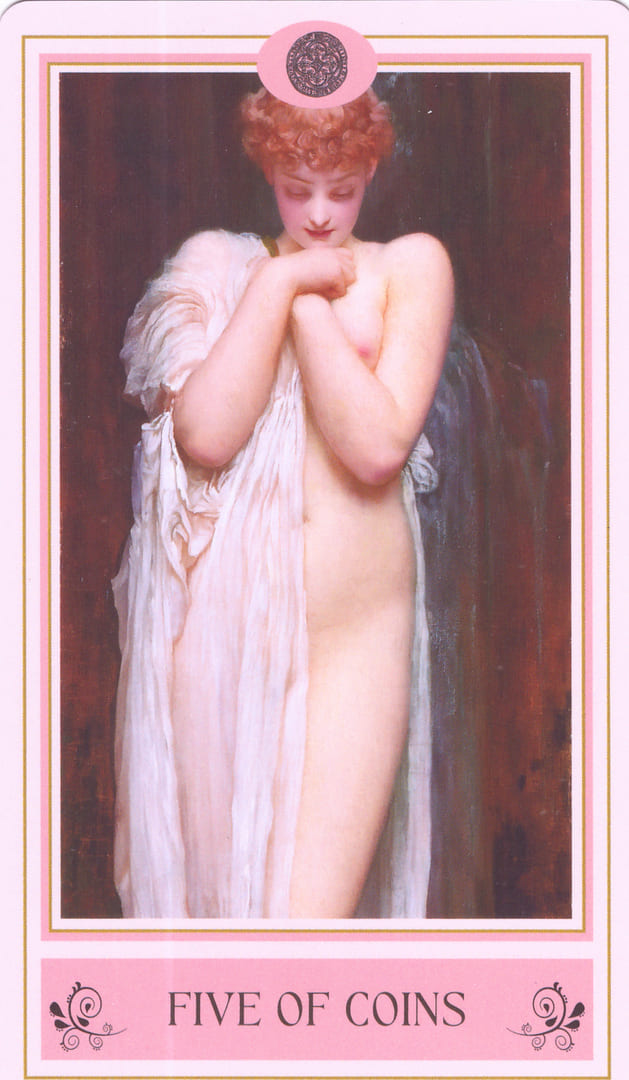 Пятёрка пентаклей — Tarot of Aphrodite
