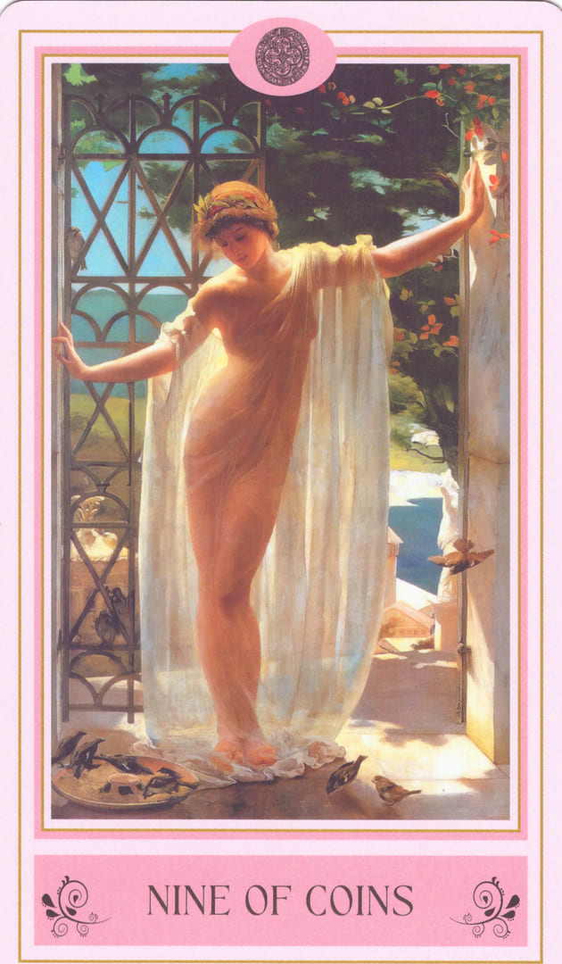 Девятка пентаклей — Tarot of Aphrodite