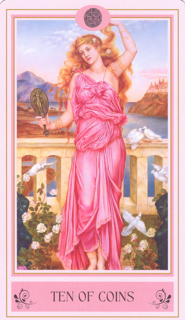 Десятка пентаклей — Tarot of Aphrodite