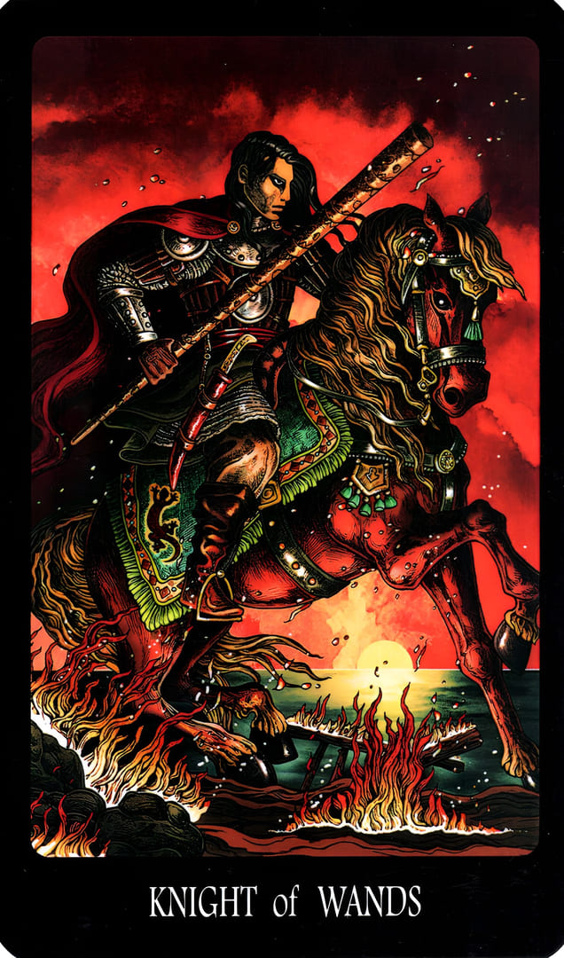 Рыцарь жезлов — Таро Славянских Легенд