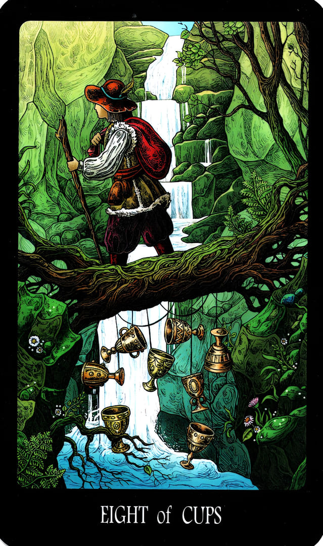 Восьмёрка чаш — Таро Славянских Легенд