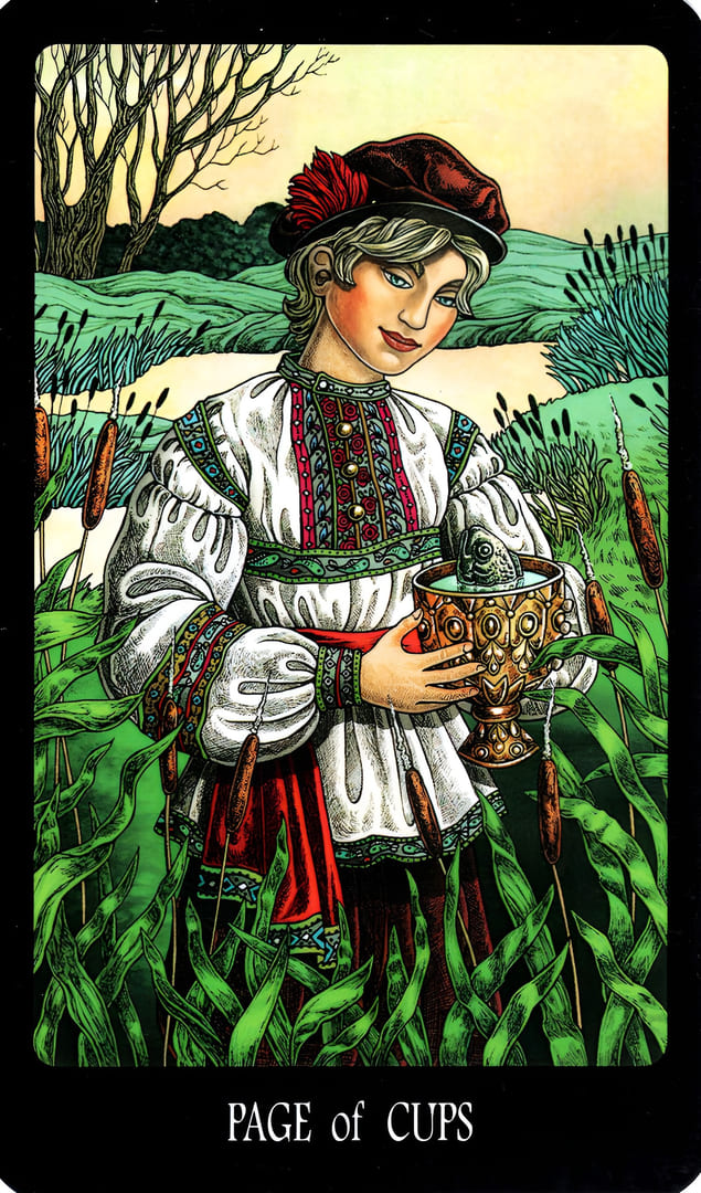 Паж чаш — Таро Славянских Легенд