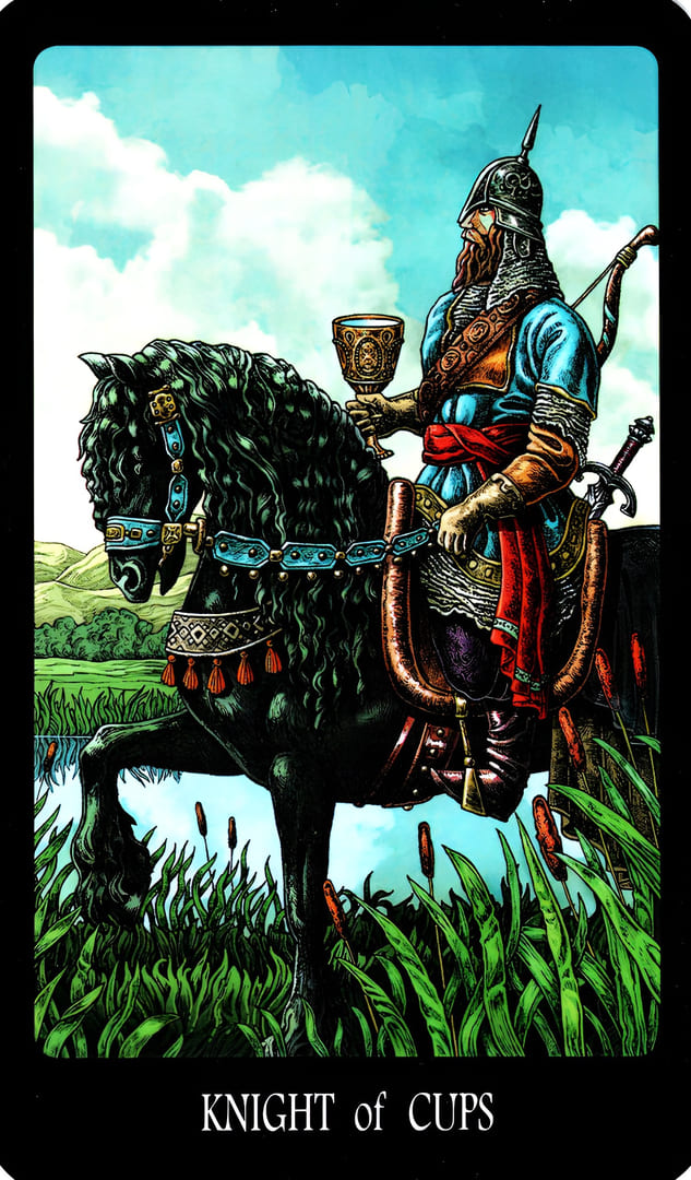 Рыцарь чаш — Таро Славянских Легенд