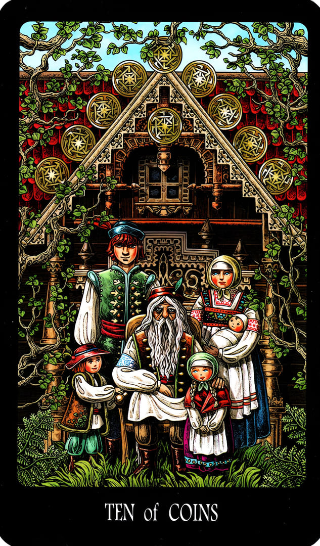 Десятка пентаклей