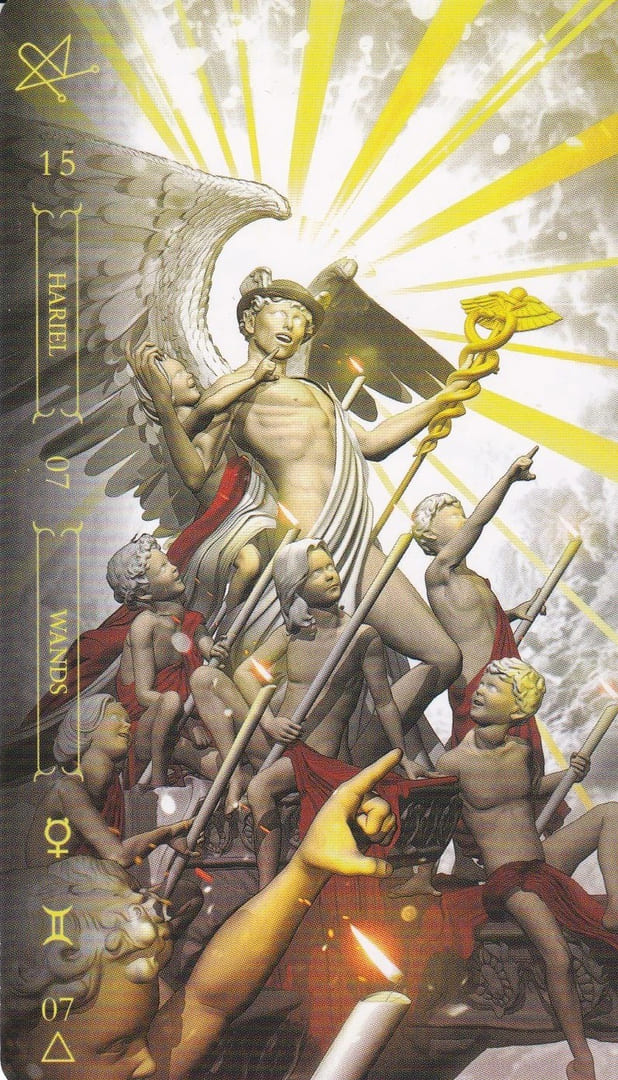 Семёрка жезлов — Таро Нотория