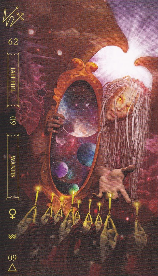 Девятка жезлов — Таро Нотория