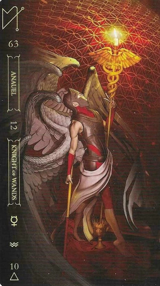 Рыцарь жезлов — Таро Нотория