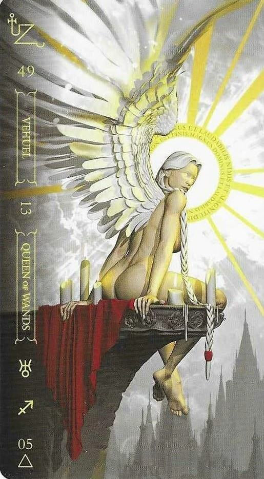 Королева жезлов — Таро Нотория