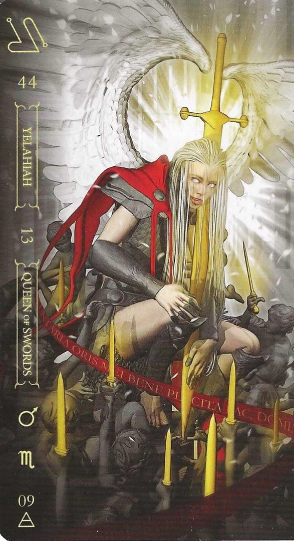 Королева мечей — Таро Нотория