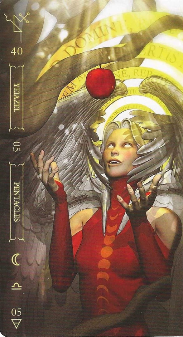 Пятёрка пентаклей — Таро Нотория