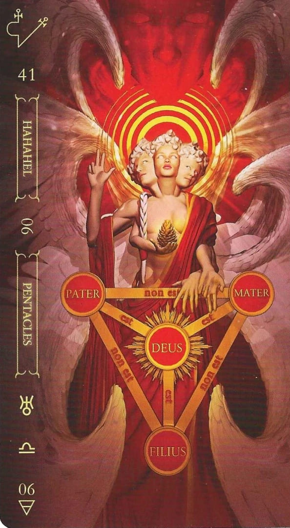 Шестёрка пентаклей — Таро Нотория