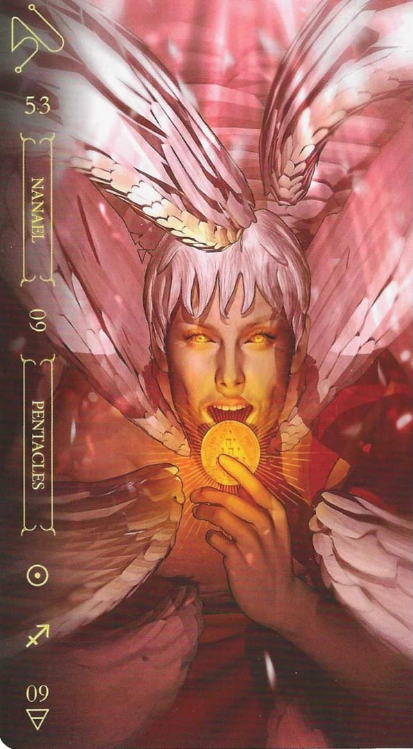 Девятка пентаклей — Таро Нотория