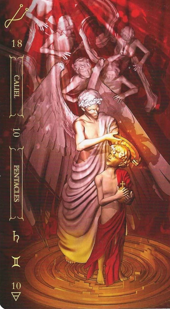 Десятка пентаклей — Таро Нотория