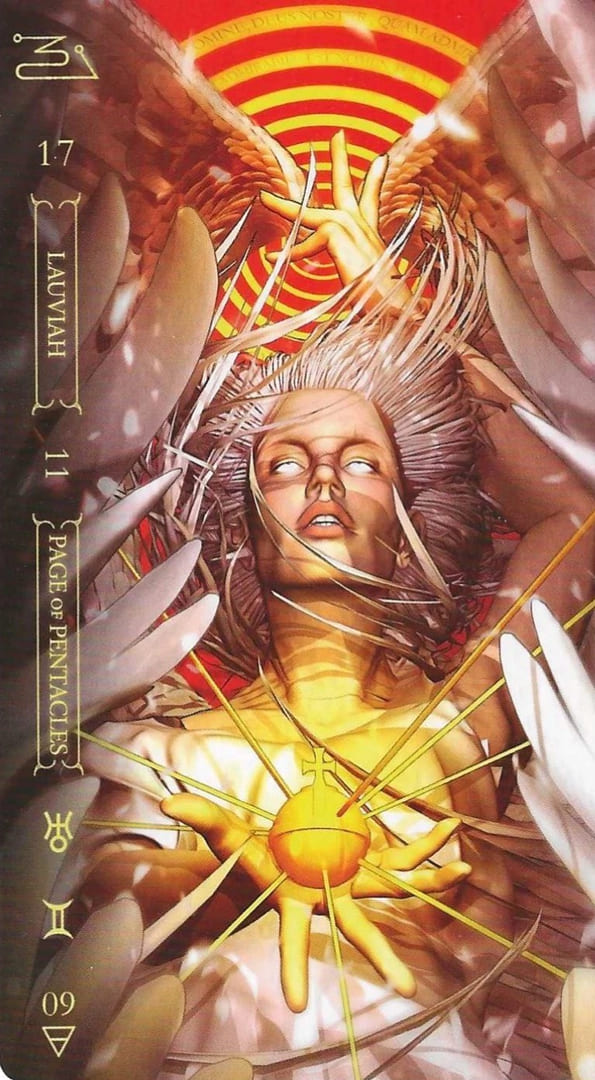 Паж пентаклей — Таро Нотория