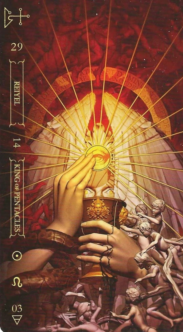 Король пентаклей — Таро Нотория