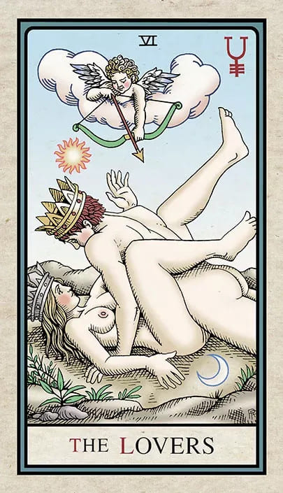 Влюбленные — Алхимическое Таро