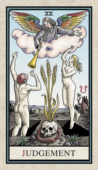 Суд — Алхимическое Таро