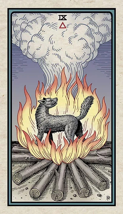 Девятка жезлов