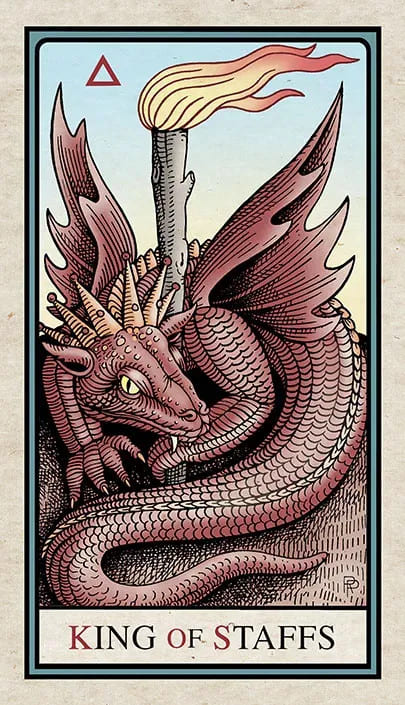 Король жезлов — Алхимическое Таро
