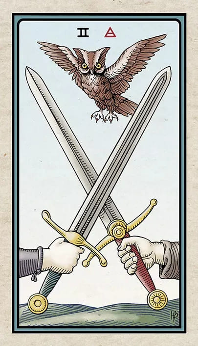 Двойка мечей