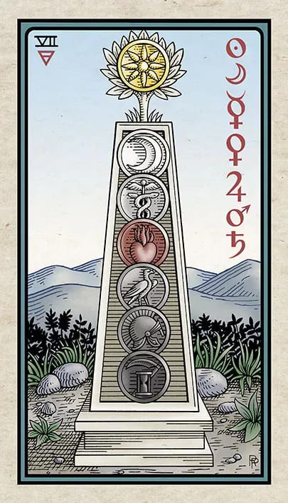 Семёрка пентаклей