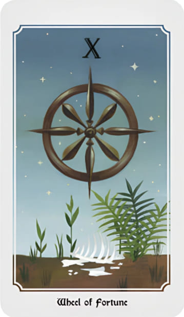 Колесо фортуны — Таро Анима Мунди