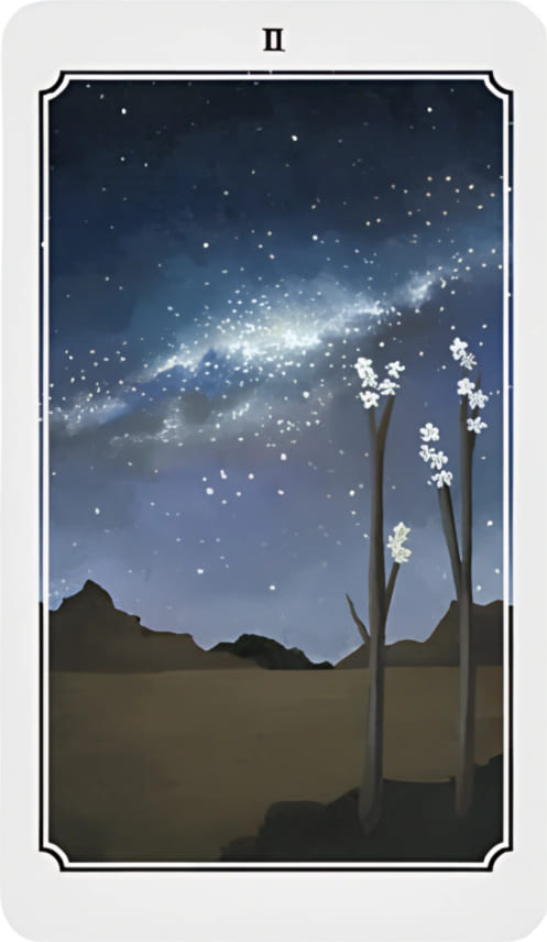 Двойка жезлов