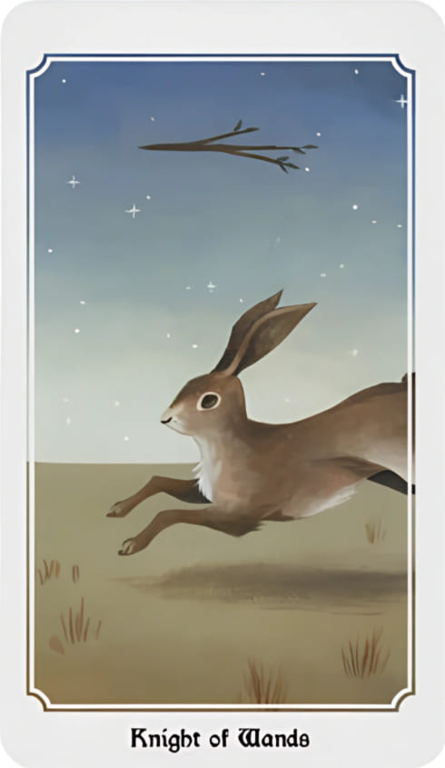 Рыцарь жезлов — Таро Анима Мунди