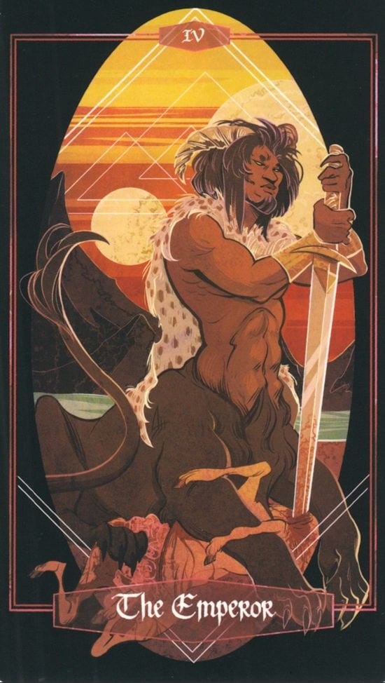 Император — Children of Litha Tarot