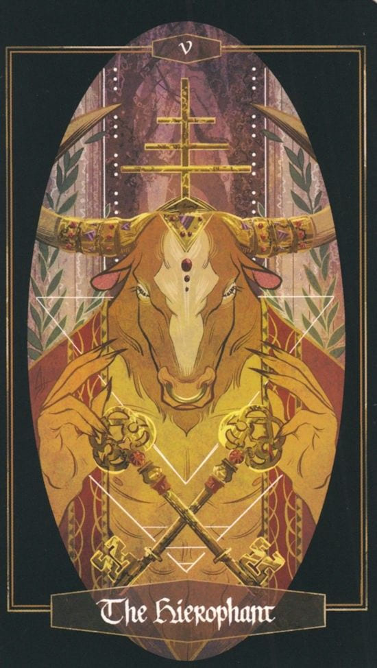 Иерофант — Children of Litha Tarot