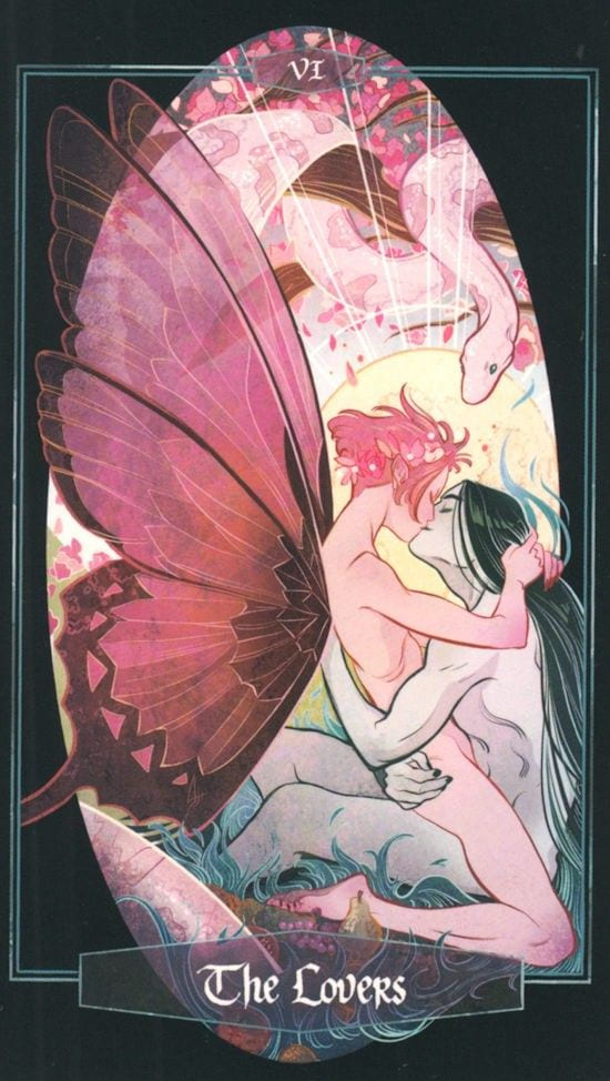 Влюбленные — Children of Litha Tarot