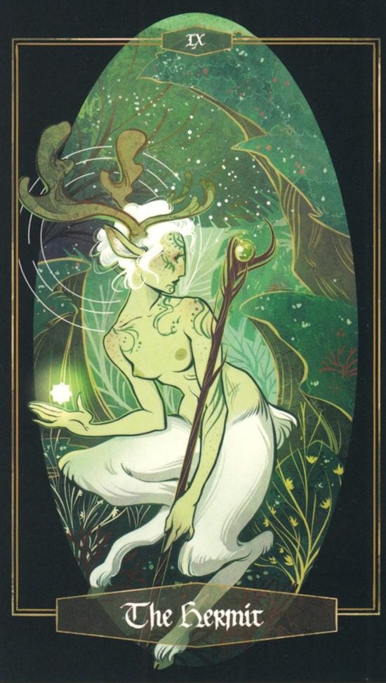 Отшельник — Children of Litha Tarot