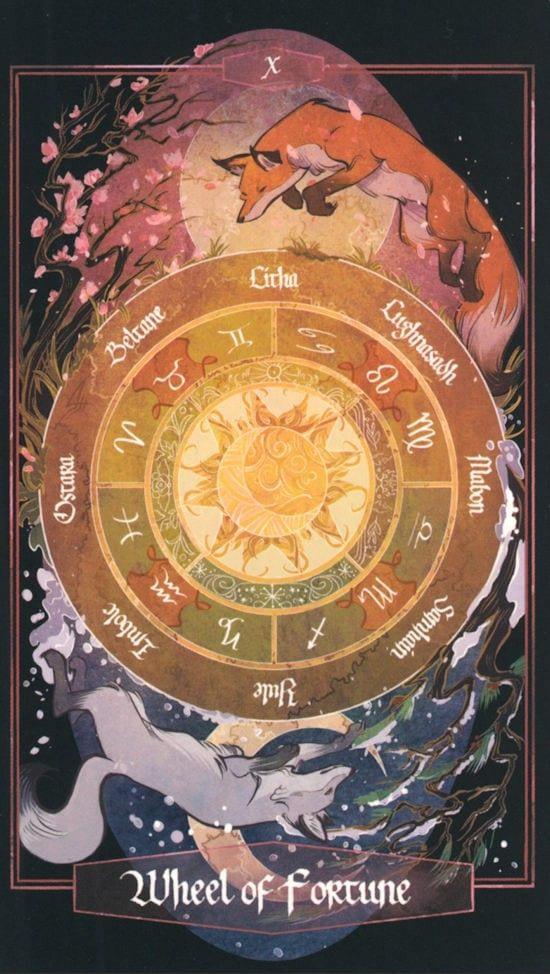 Колесо фортуны — Children of Litha Tarot