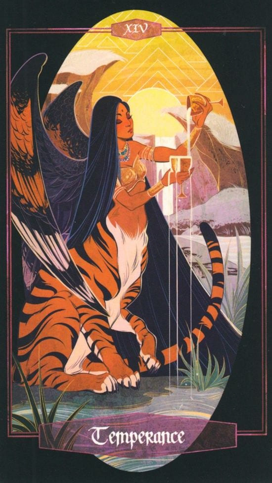 Умеренность — Children of Litha Tarot