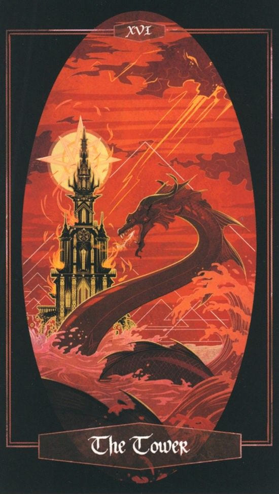Башня — Children of Litha Tarot