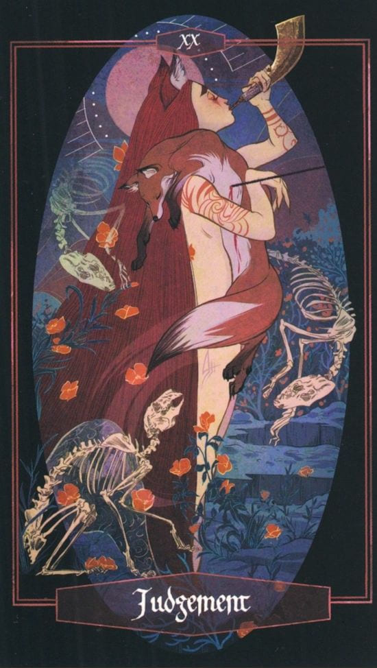 Суд — Children of Litha Tarot