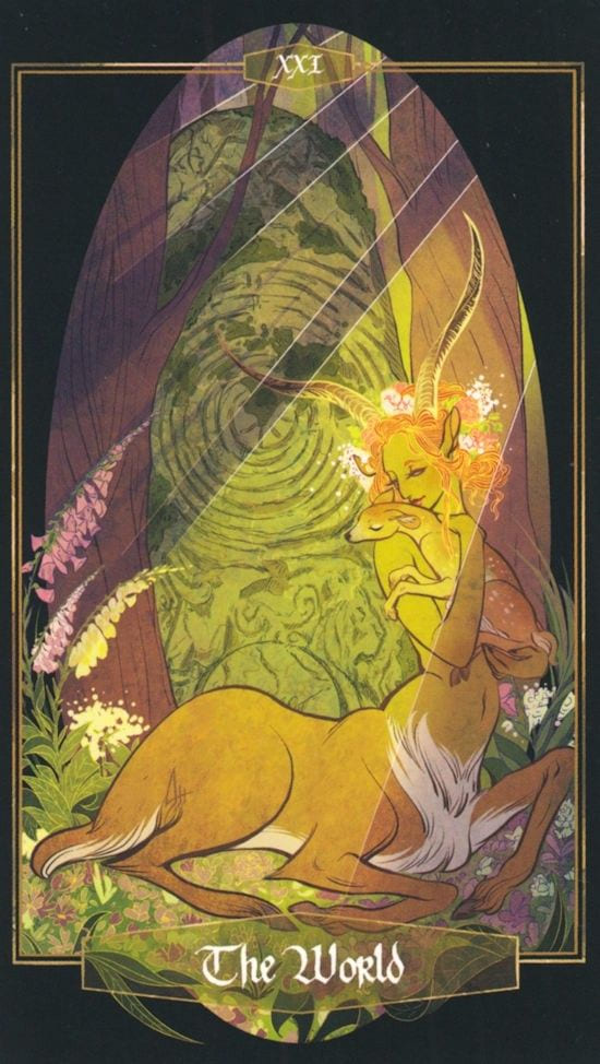 Мир — Children of Litha Tarot