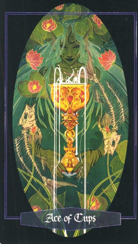 Туз чаш — Children of Litha Tarot