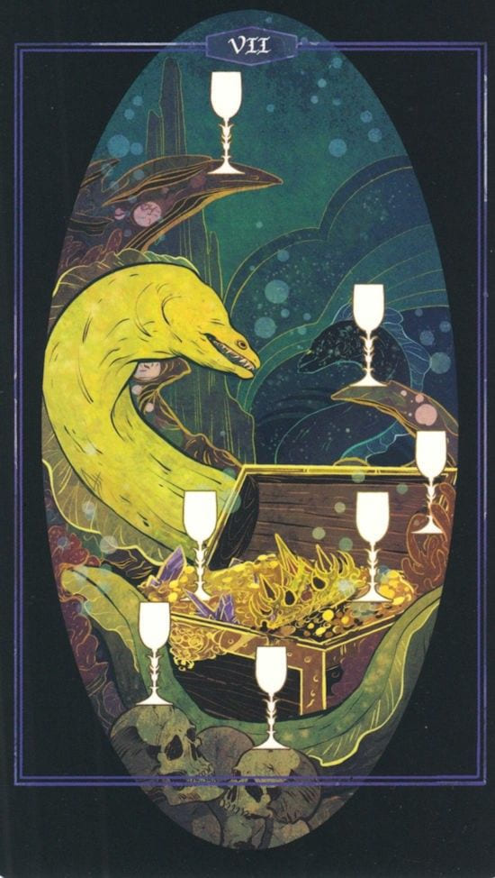 Семёрка чаш — Children of Litha Tarot