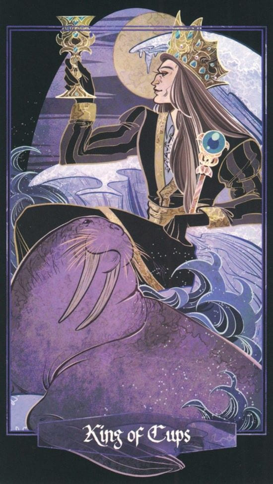 Король чаш — Children of Litha Tarot
