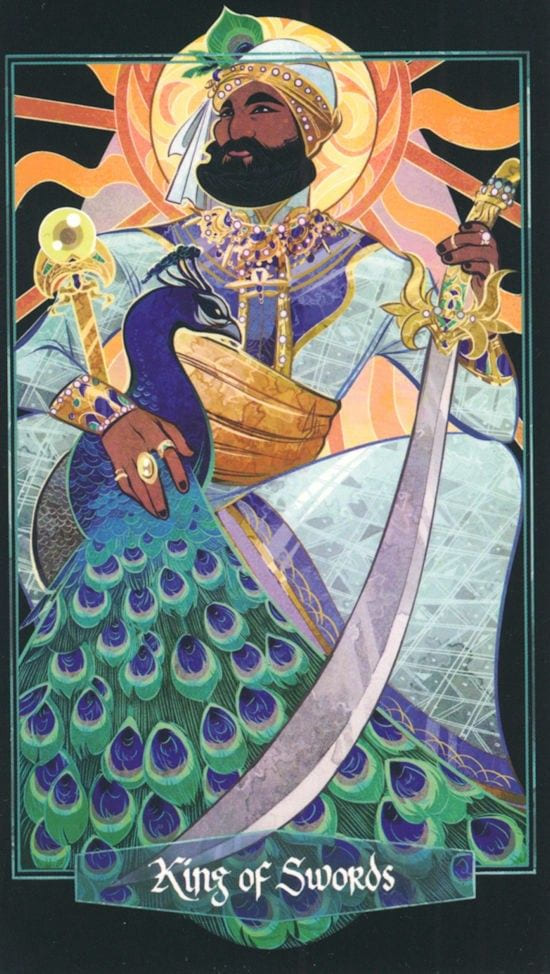 Король мечей — Children of Litha Tarot