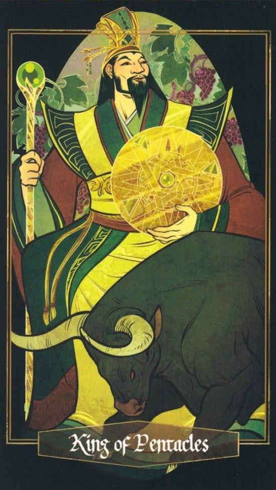 Король пентаклей — Children of Litha Tarot