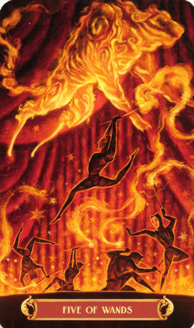 Пятёрка жезлов