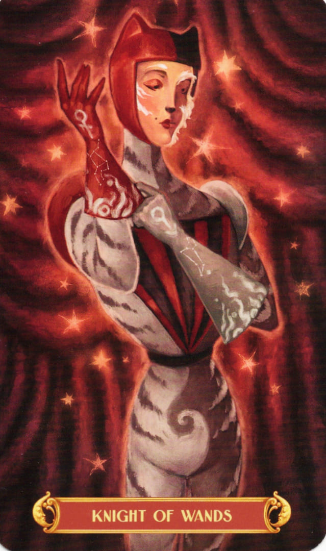 Рыцарь жезлов — Таро Цирка