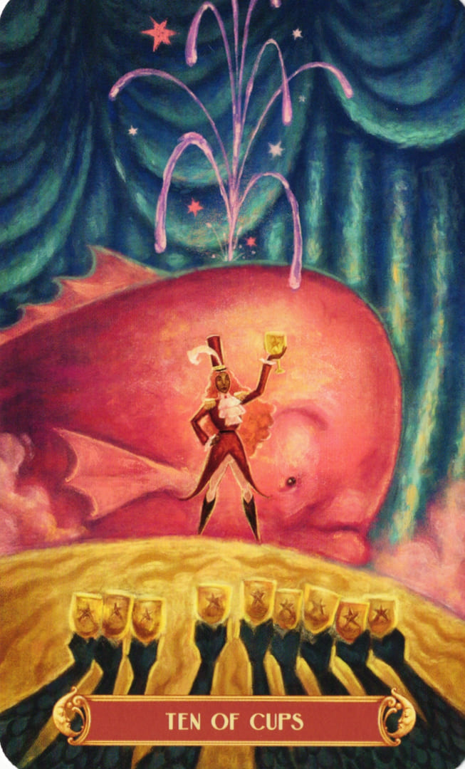 Десятка чаш — Таро Цирка