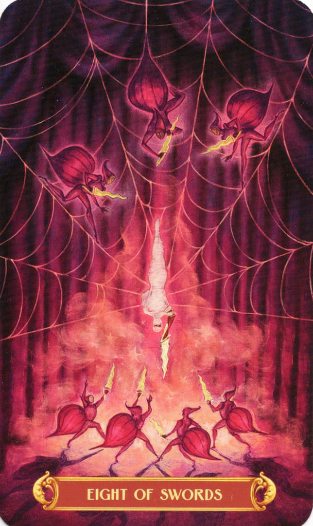 Восьмёрка мечей — Таро Цирка