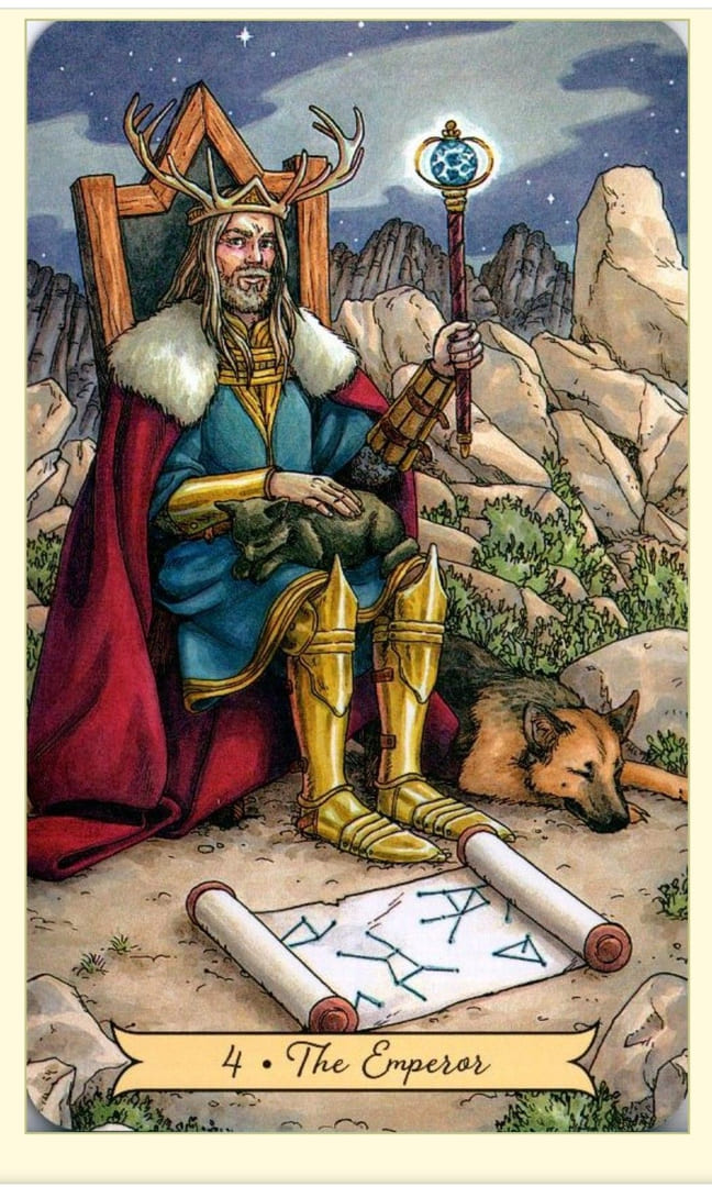 Император — Everyday Witch Tarot