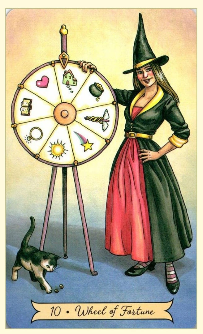 Колесо фортуны — Everyday Witch Tarot