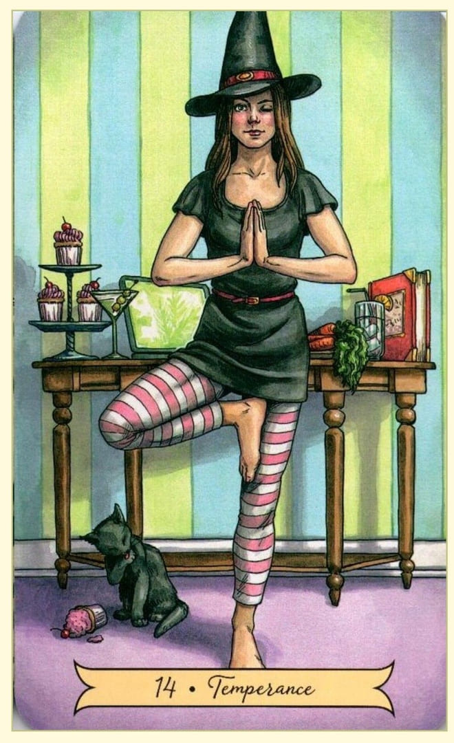 Умеренность — Everyday Witch Tarot